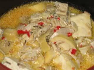 RESEP SAYUR JANTUNG PISANG