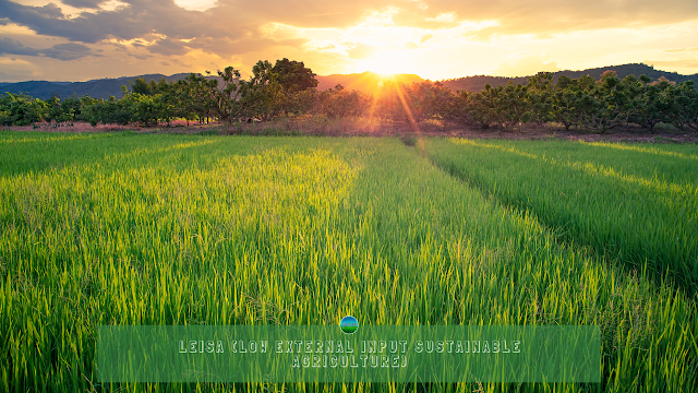 LEISA (Low External Input Sustainable Agriculture) LEISA (Low External Input Sustainable Agriculture)