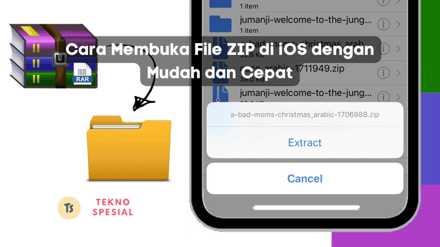 Cara Membuka File ZIP di iOS dengan Mudah dan Cepat