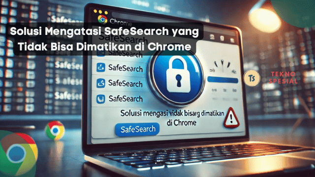 Solusi Mengatasi SafeSearch yang Tidak Bisa Dimatikan di Chrome