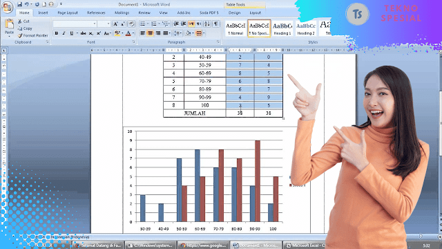 Cara Membuat Grafik di Word, berikut cara lengkapnya! Cara Membuat Grafik di Word, berikut cara lengkapnya!