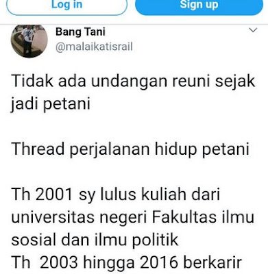 Mantan Manajer Jadi Petani Ditertawakan Tetangga