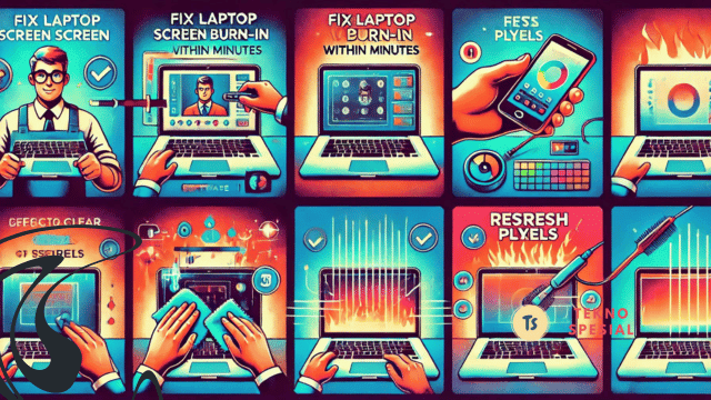 Cara Ampuh Mengatasi Layar Laptop Burn In dalam Hitungan Menit