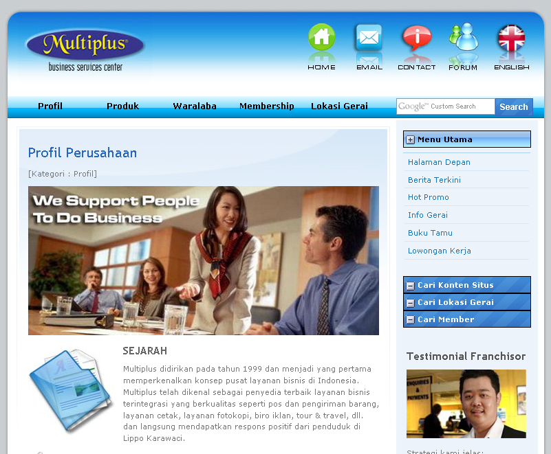 Franchise Multiplus Buka Multi Bisnis