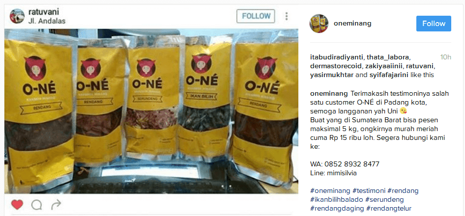 Macam Camilan Minang Bisnis Mengenyangkan
