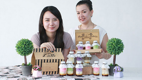 Pengusaha Puding Cantik De Latte Dessert