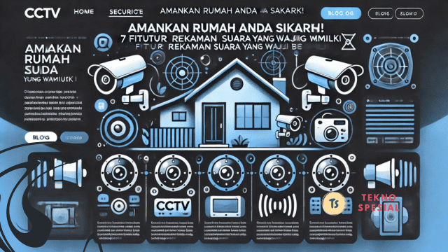 Amankan Rumah Anda Sekarang! 7 CCTV Pilihan dengan Fitur Rekaman Suara yang Wajib Dimiliki