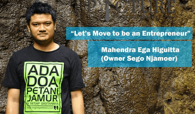 Segoe Njamoer Mendorong Petani Jamur Berwirausaha