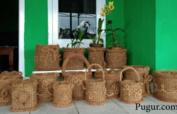 Usaha Pengolahan Serat Kelapa (Coco Fiber) untuk Matras dan Pot Tanaman