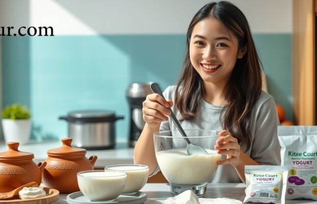 Pembuatan Yogurt Susu Kambing Lokal dengan Rasa Buah Nusantara