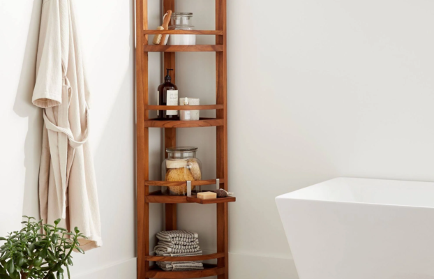 Bisnis Perlengkapan Rumah: Fokus Produksi Rak Sudut Kamar Mandi