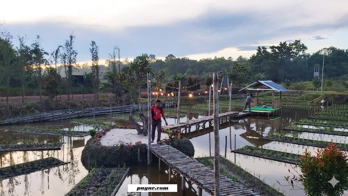 Kisah “Orang Gila” yang Sulap Lahan Bekas Tambang Timah Jadi Lahan Produktif hingga Berbuah Semangka