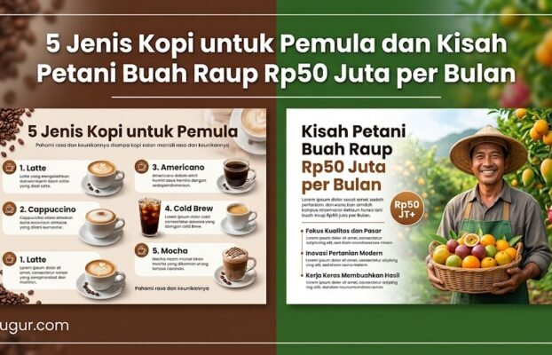5 Jenis Kopi untuk Pemula dan Kisah Petani Buah Raup Rp50 Juta per Bulan
