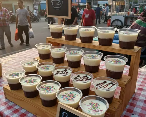 Ide Bisnis Membuat Puding Cup untuk Dijual Harian