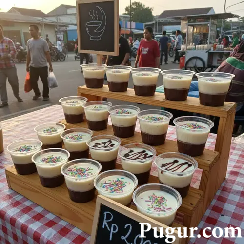 Ide Bisnis Membuat Puding Cup untuk Dijual Harian