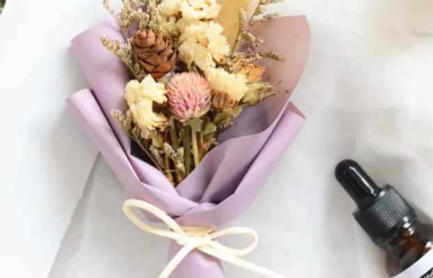 Ide Bisnis Membuat Buket Bunga Kering Mini